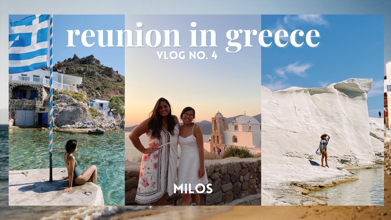Greece Travel Vlog No. 4 | My Trip to Milos