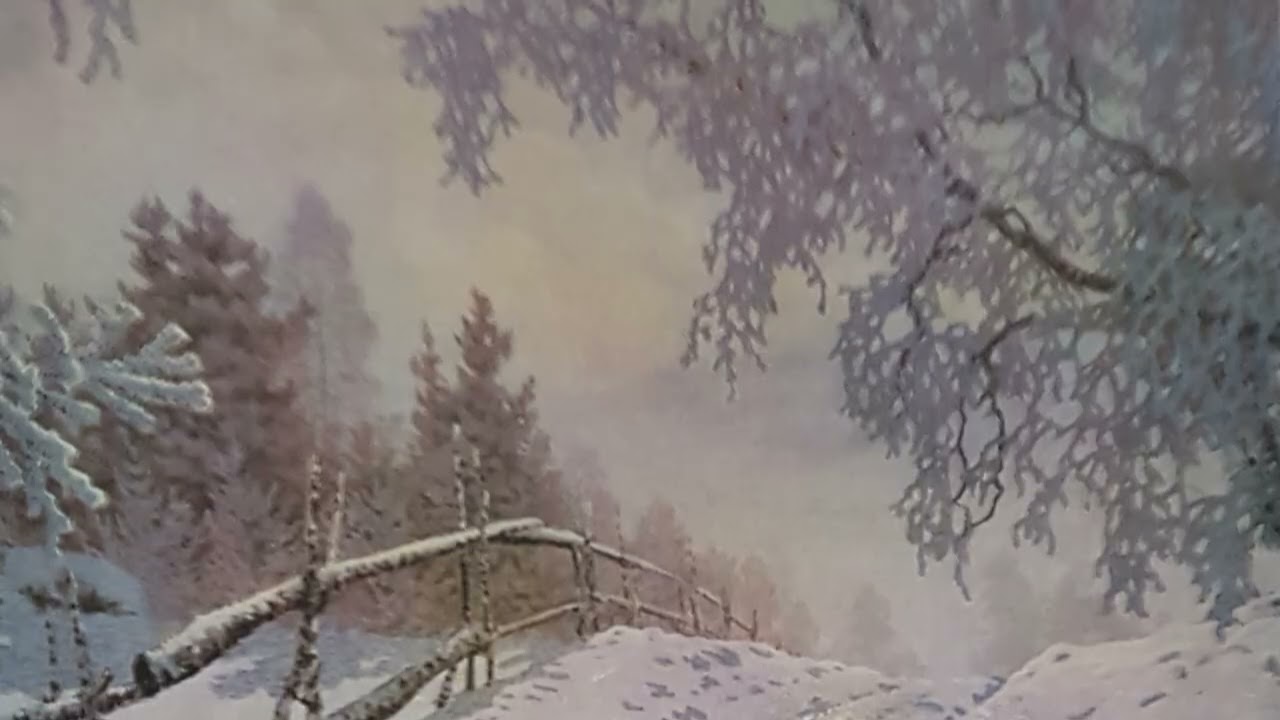 5 Hours 5 Paintings by Gustaf Fj&aelig;stad Seasons Landscape (change speed to 0.25x.)