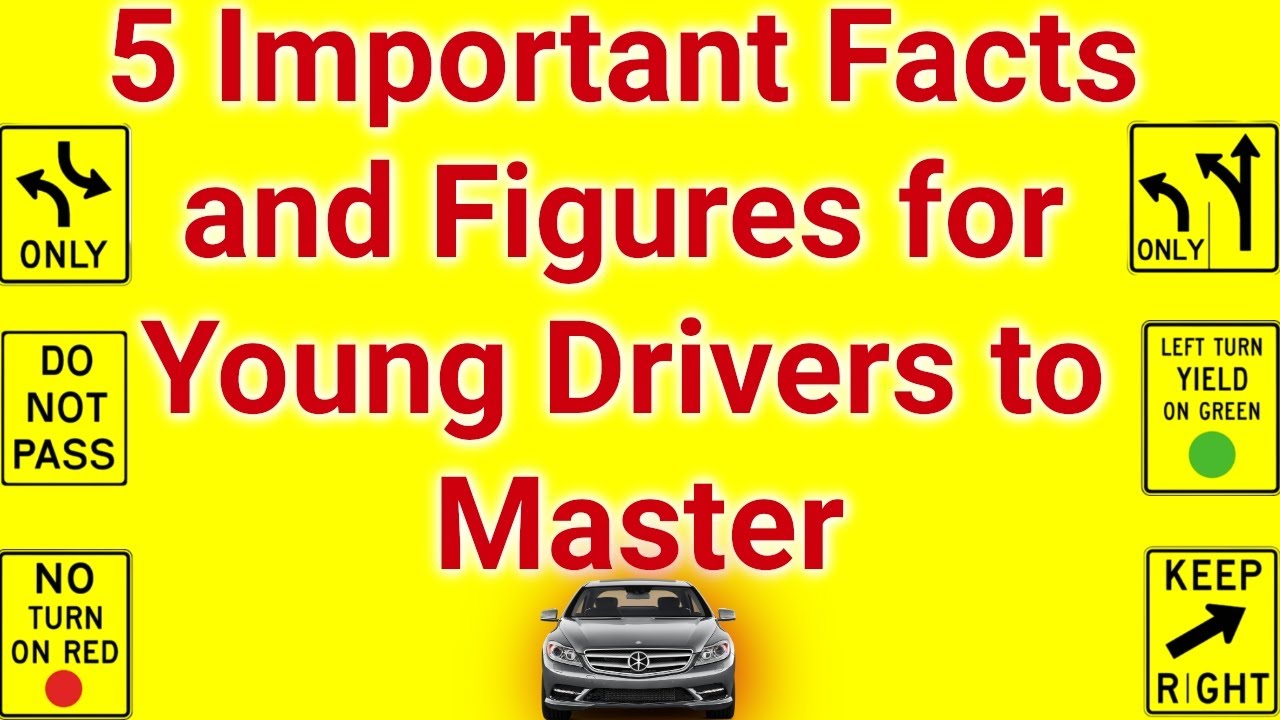 🚗 5 Important Facts and Figures for Young Drivers to Master #driverseducation #cars #fyp  #viral