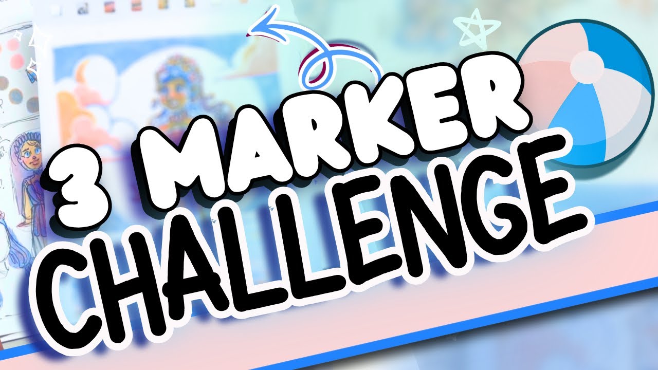 Когда вам нужна перезагрузка, на помощь приходит 3 MARKER CHALLENGE!!
