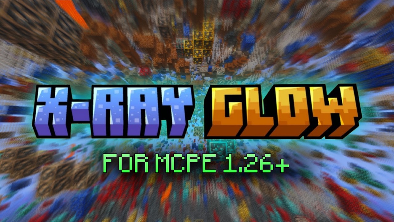 X-Ray Mod For MCPE 1.26+ | Best X-ray Mod Without Achievement Off 🔥