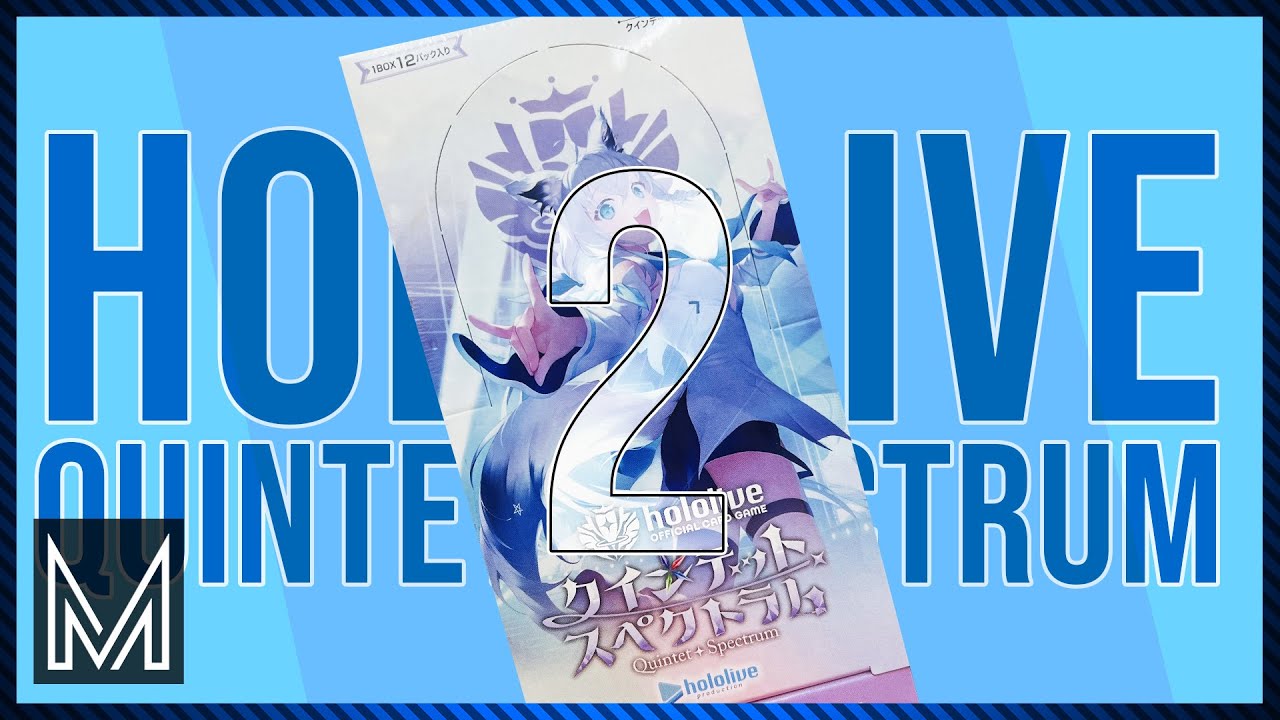 Opening a Hololive OCG Quintet Spectrum Booster Box (Again)