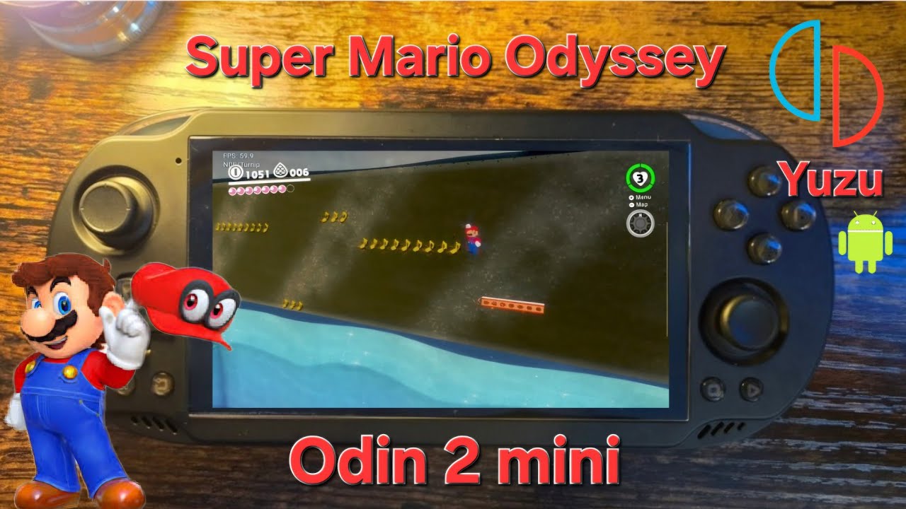 Odin 2 Mini (SD8G2) - Super Mario Odyssey, DOCKED [1080P] [PLAYABLE]