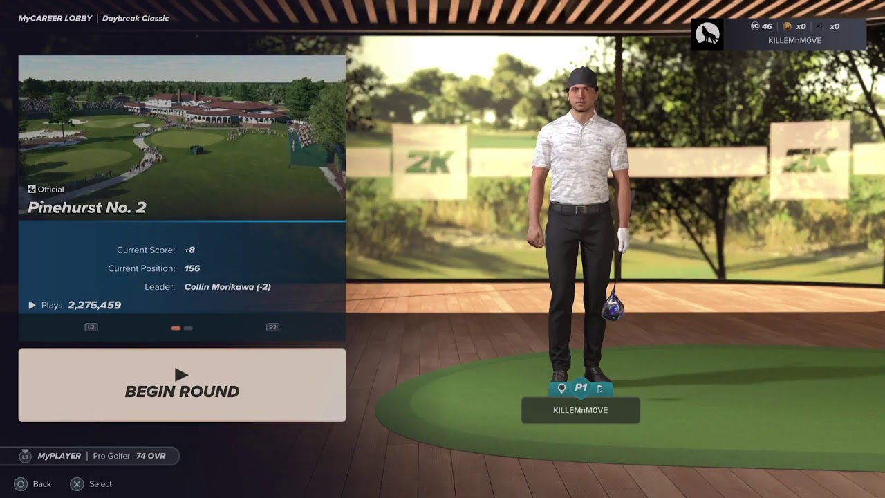PGA Tour 2k25 on a Sunday!!🍻#PS5Live #WTFmoments #Survival #PGATour2k25