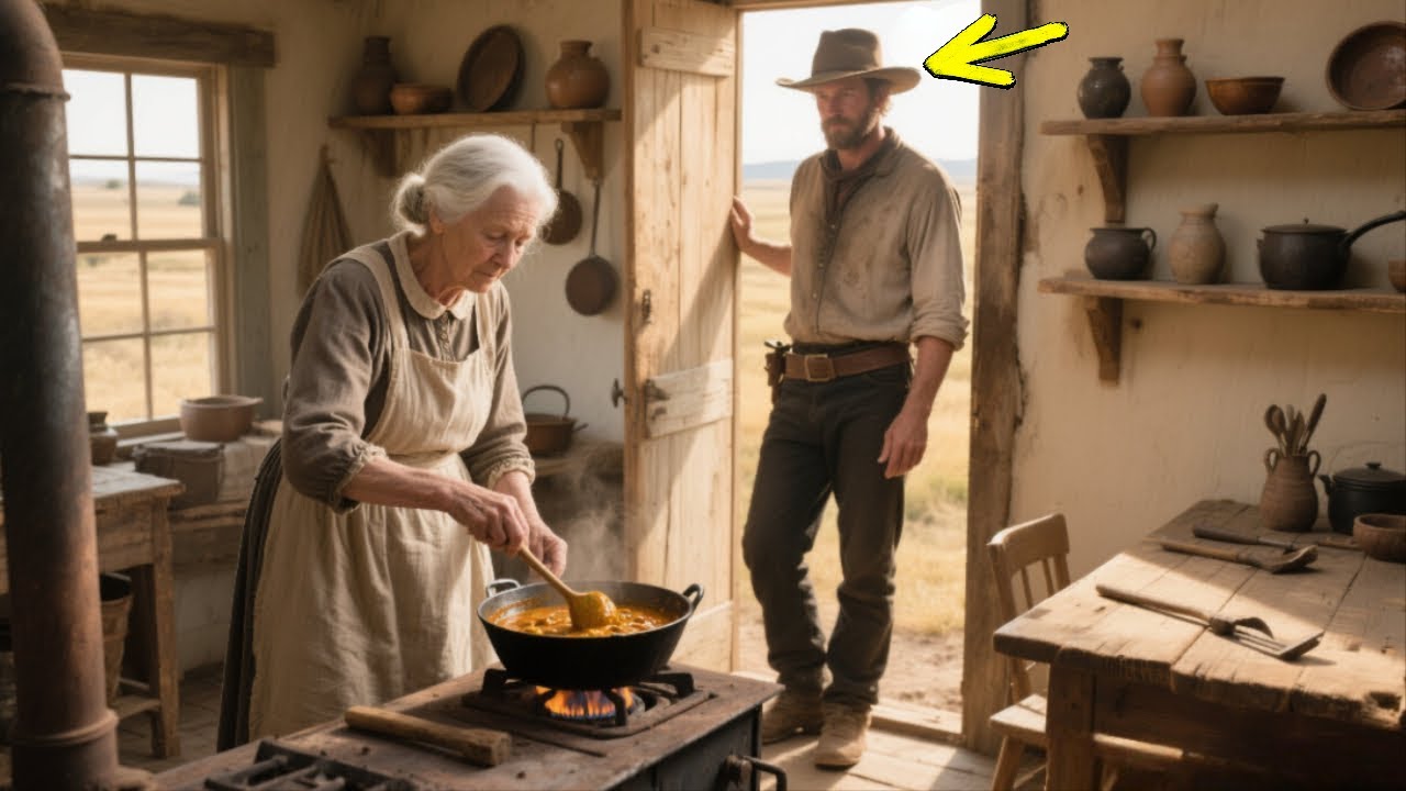 „Túl öreg vagyok, uram… De tudok főzni” – mondta a telepes asszony a farmernek