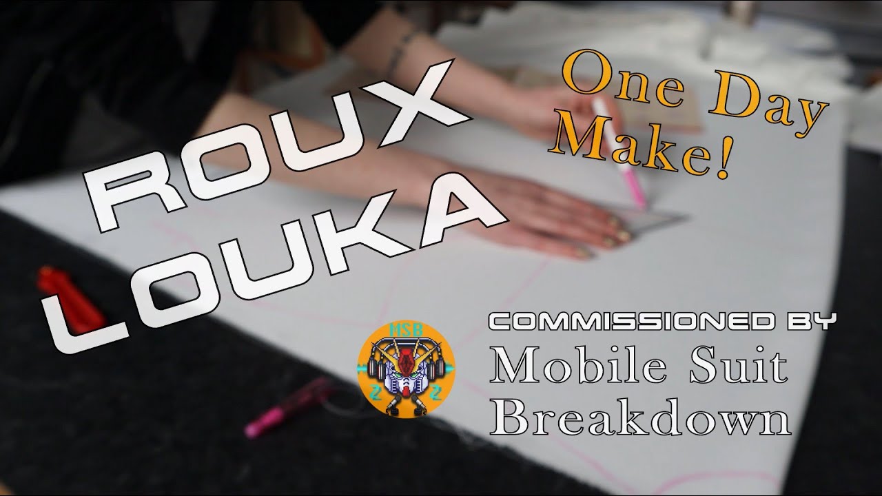 Roux Louka Cosplay - One Day Make! (Mobile Suit Breakdown Commission)