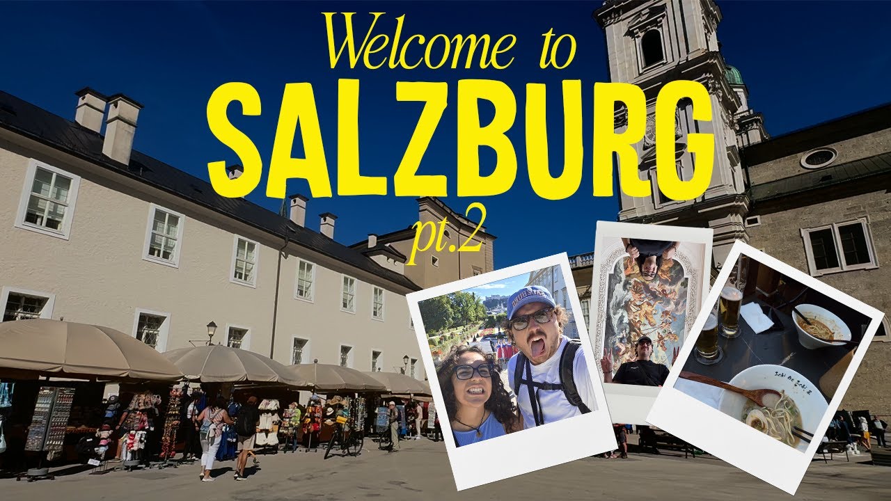 A SPASSO CON LA SIS PER SALISBURGO 🇦🇹 PT 2 - giochi d'acqua e toccata e fuga in Germania 💦:🍺