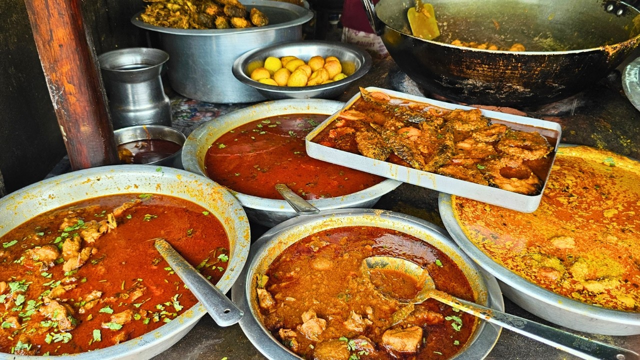 Unlimited Veg & Nonveg Thali In Bhubaneswar Rs. 70/- Only | Unlimited Meal | Indian Street Food
