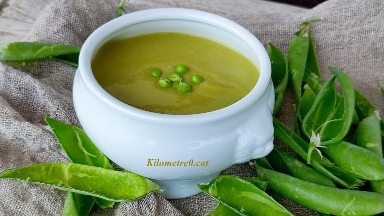 Crema de tavelles de pèsols / Receptes de cuina