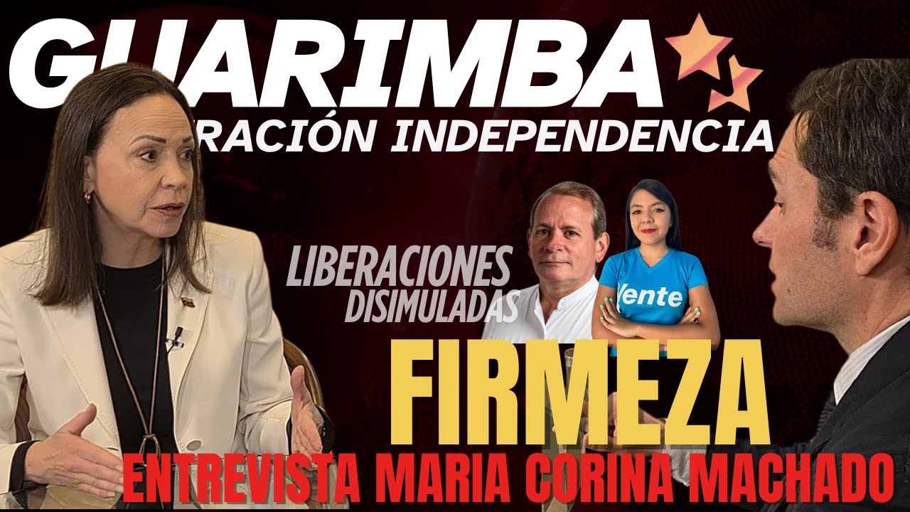 🔴 VENEZUELA EN VIVO - MARIA CORINA MACHADO ENTREVISTADA POR ABC - LIBERACIONES DISIMULADAS
