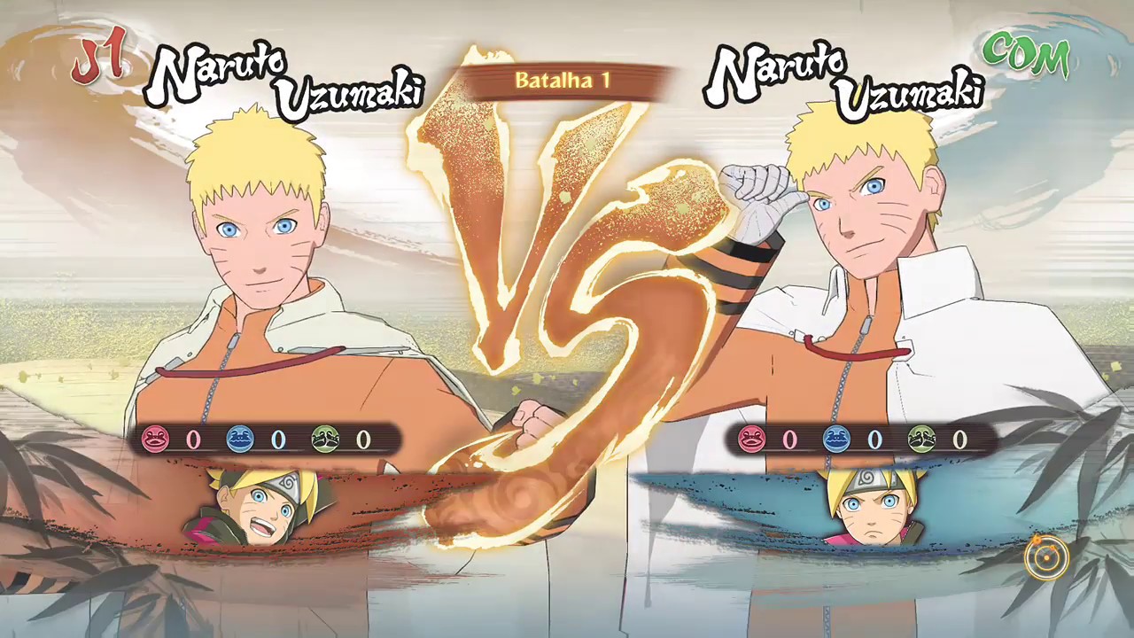 ROAD TO BORUTO DUBLADO PT-BR Naruto Hokage e Boruto (Novos vs Antigos)