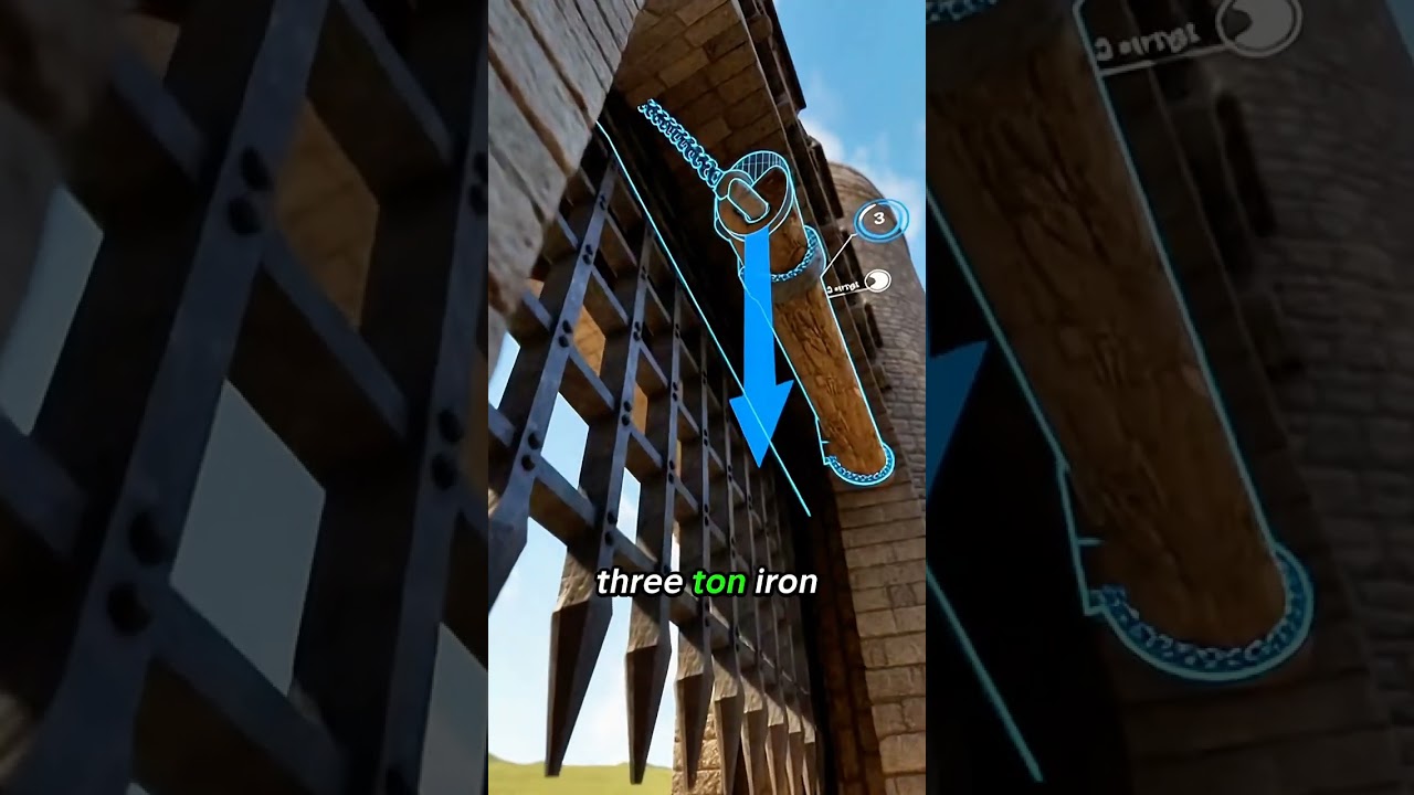 The Secret Trap Inside Medieval castle Doors