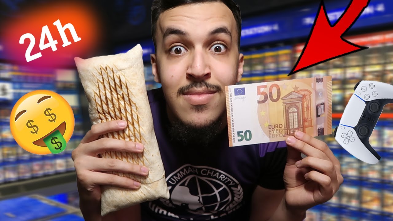 VIVRE 24H AVEC 50€ !