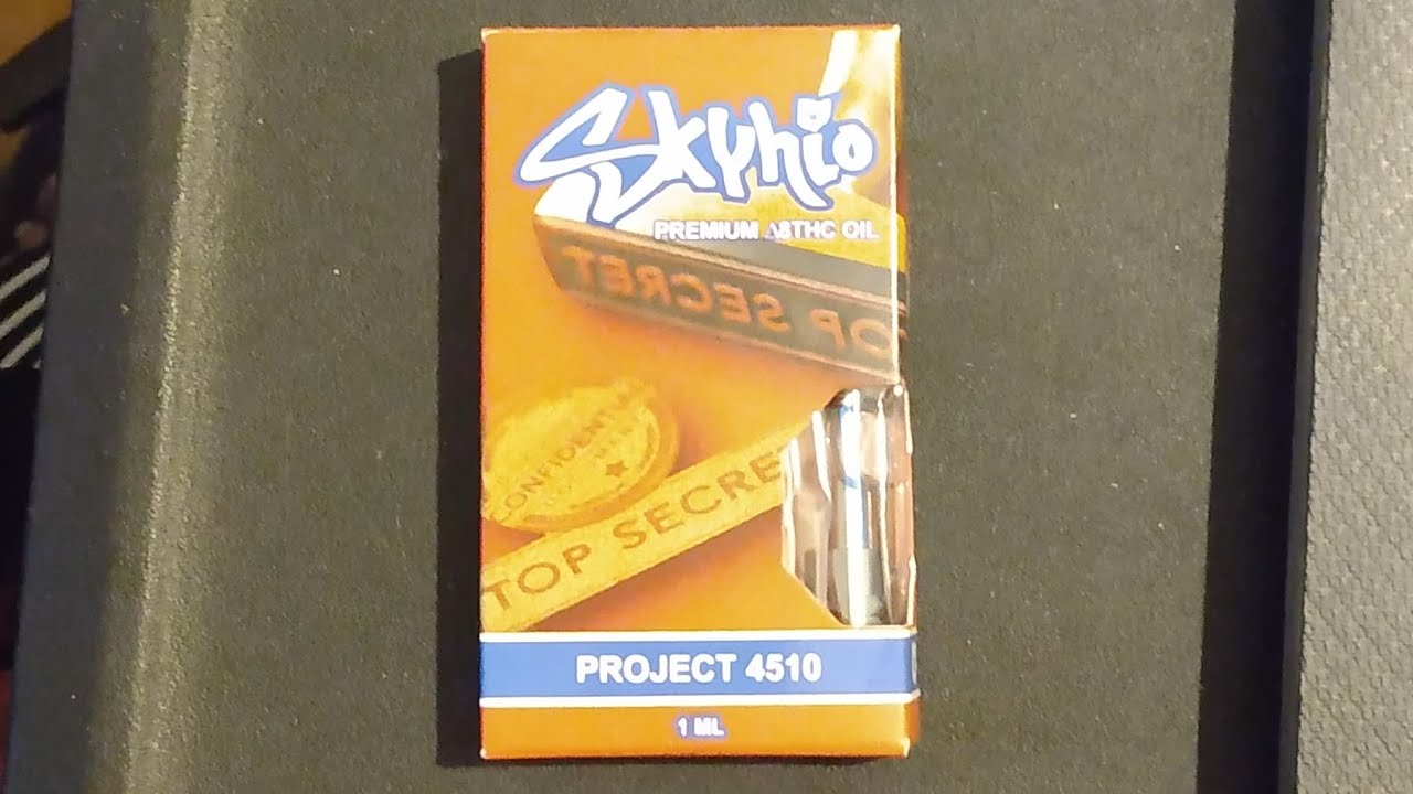 Skyhio.com D8 Project 4510 Vape Cart Review Bruh!