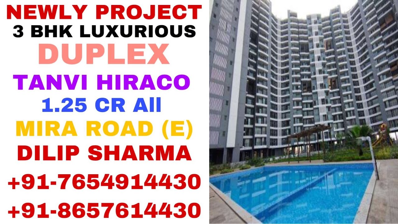 DUPLEX | 3 BHK DUPLEX FLAT FOR SALE | TANVI HIRACO #DUPLEX #MIRAROAD | #KEEPGROWPROPERTY #MIRAROAD