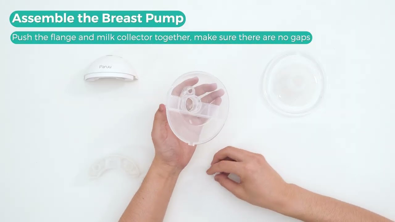 Paruu P16 Breast Pump Operation video