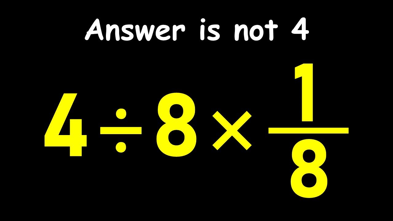 Try Solving This Tricky Math Expression!