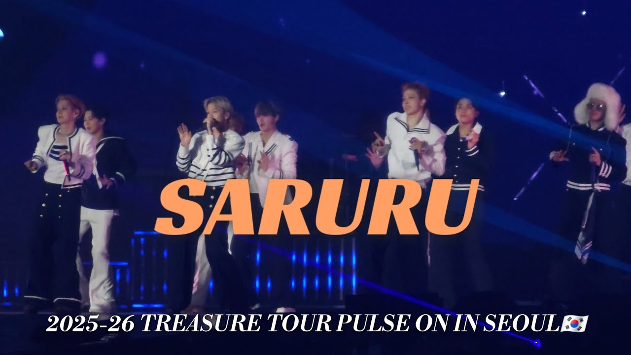 [4K] 251012 SARURU - TREASURE TOUR PULSE ON IN SEOUL🇰🇷