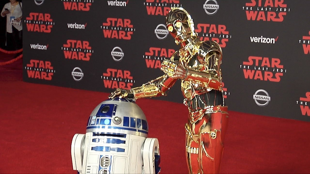 RD-D2, C-3PO, BB-9E, BB-8  