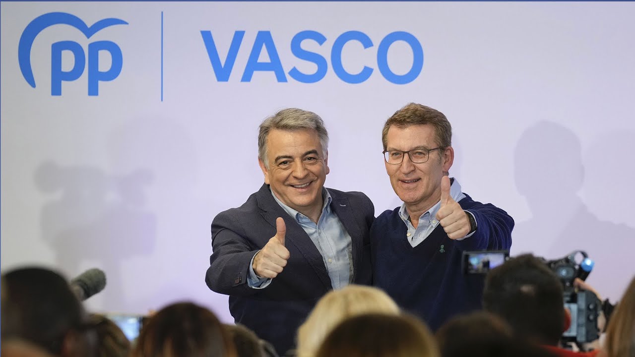 Feij&oacute;o presenta a Javier de Andr&eacute;s, candidato a las elecciones vascas