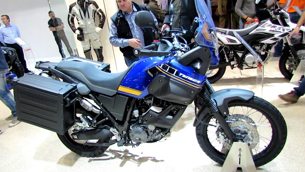 2014 Yamaha XT660Z Tenere Walkaround - 2013 EICMA Milano Motorcycle Exhibition