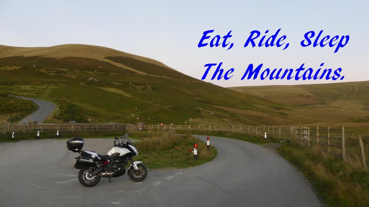 Kawasaki Versys 650 Elan Valley Camping and Sunset Ride Ep. 2