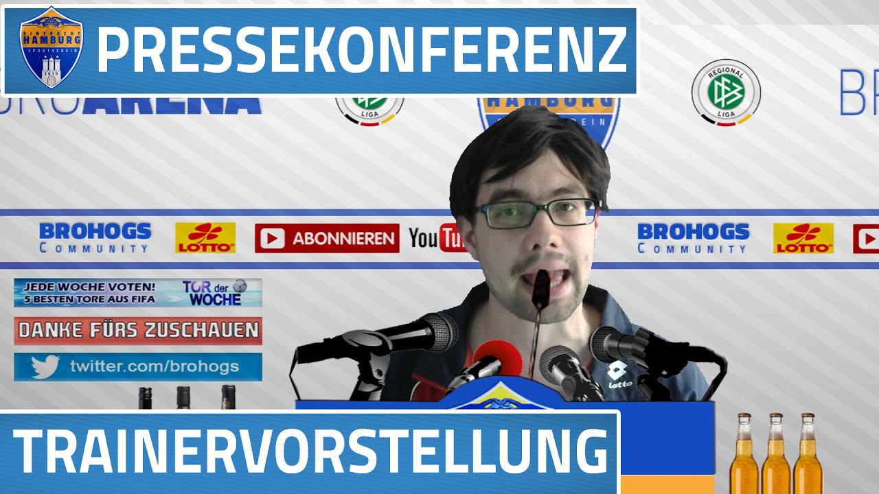 PRESSEKONFERENZ - #SVH - FIFA15  ●  TRAINERVORSTELLUNG & Antwort auf UMFRAGE ●  (2015 | HD)