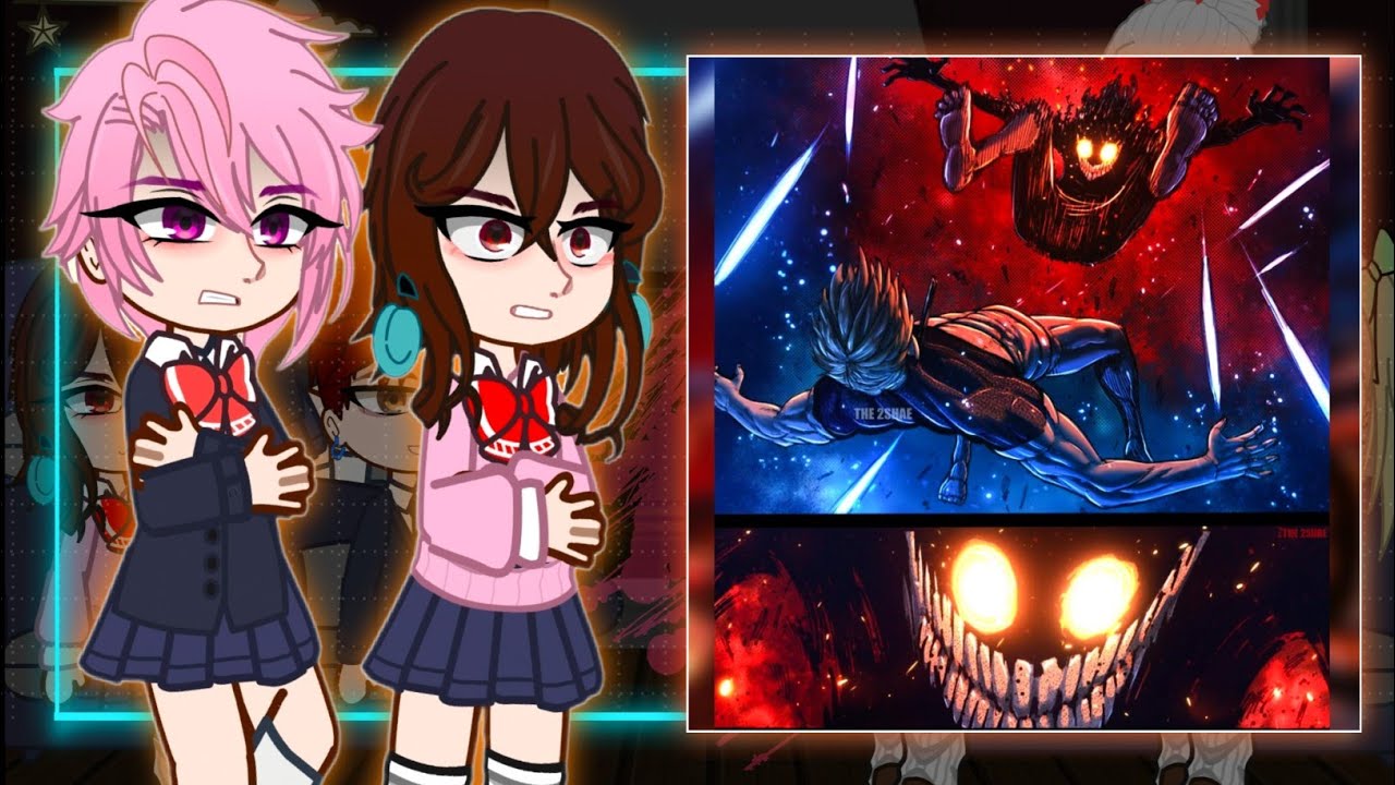 Momo's Friends + Dandadan React to Okarun - Dandadan