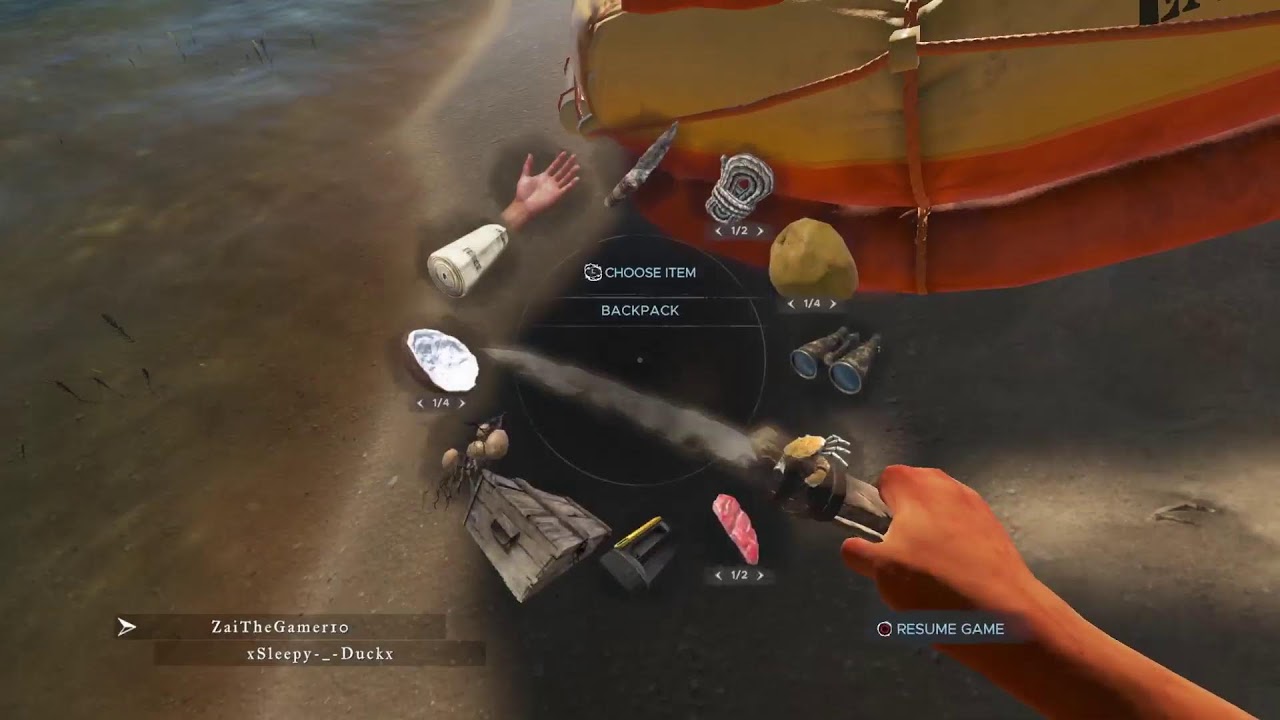 Stranded deep. With Elijah