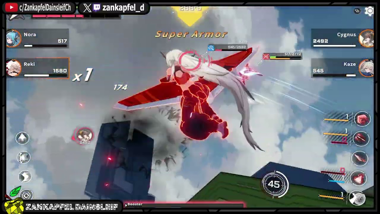 #Zwordplays [ STARWARD / PC ] Reki / Nora VS Cygnus / Kaze