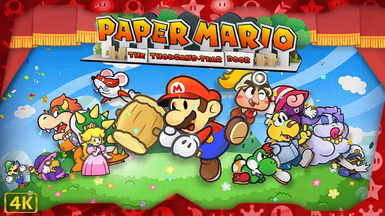 Paper Mario The Thousand-Year Door Remake for Switch ⁴ᴷ Full Playthrough 100%