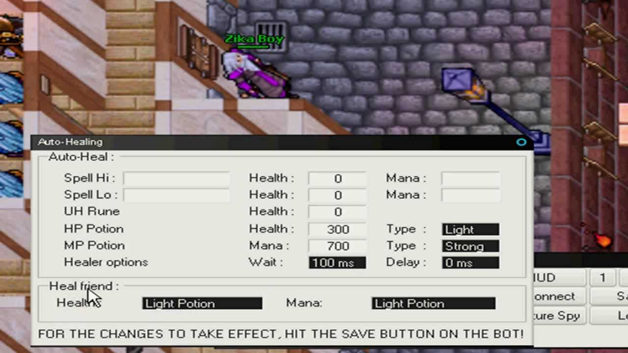 Tutorial Elf Bot: Healing