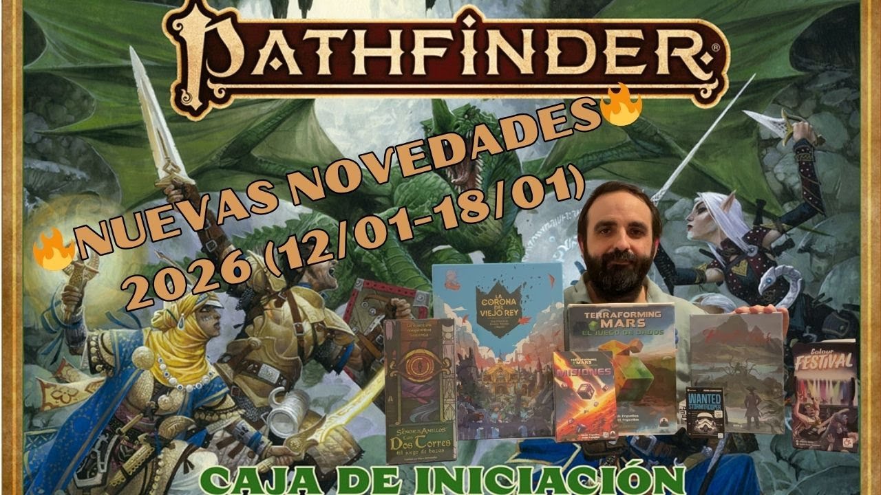 Novedades Juegos de Mesa | Semana 2 de Enero 🔥 La Corona del Viejo Rey y más