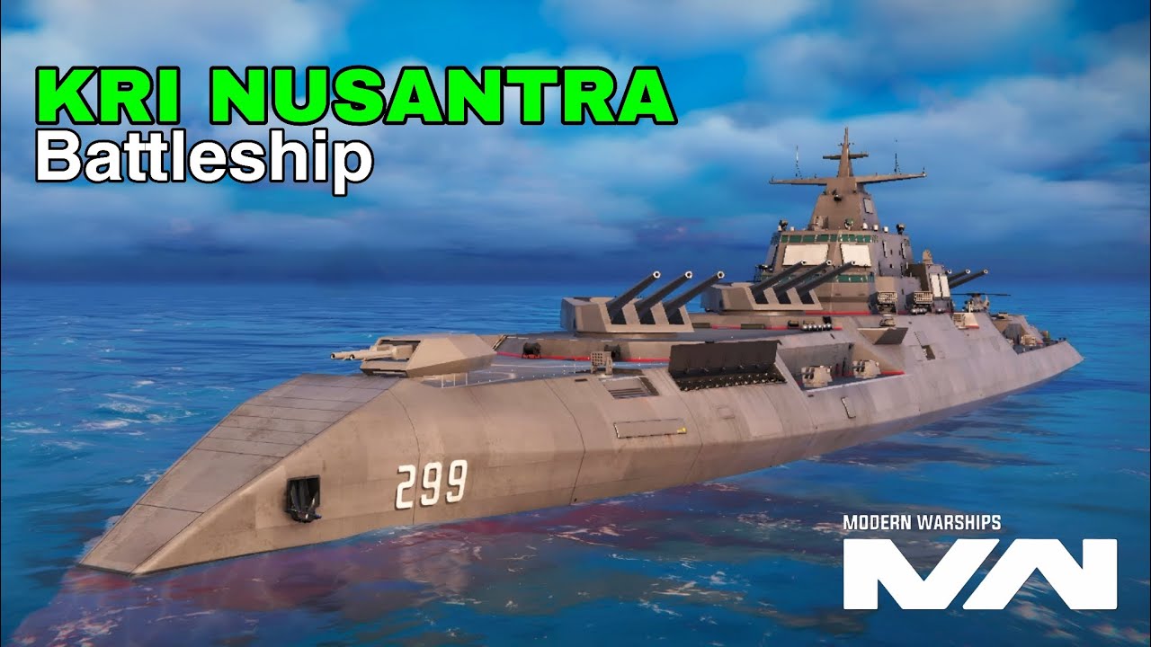 KRI NUSANTRA Strongest Indonesian ship in action - Modern Warship