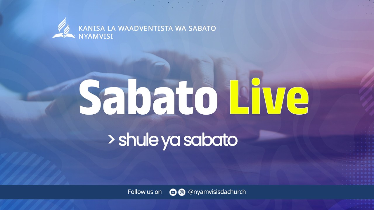 #LIVE: IBADA YA SABATO TAKATIFU 07 MACHI 2026 | SABATO YA WAGENI ASUBUHI | NYAMVISI SDA CHURCH