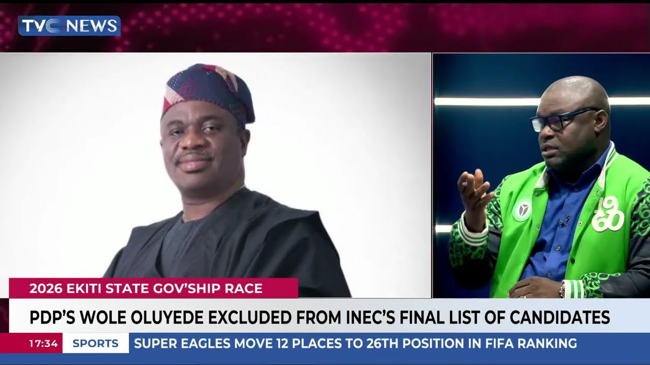 PDP’s Oluyede Excluded From INEC’s Final List of Ekiti Governorship Candidates