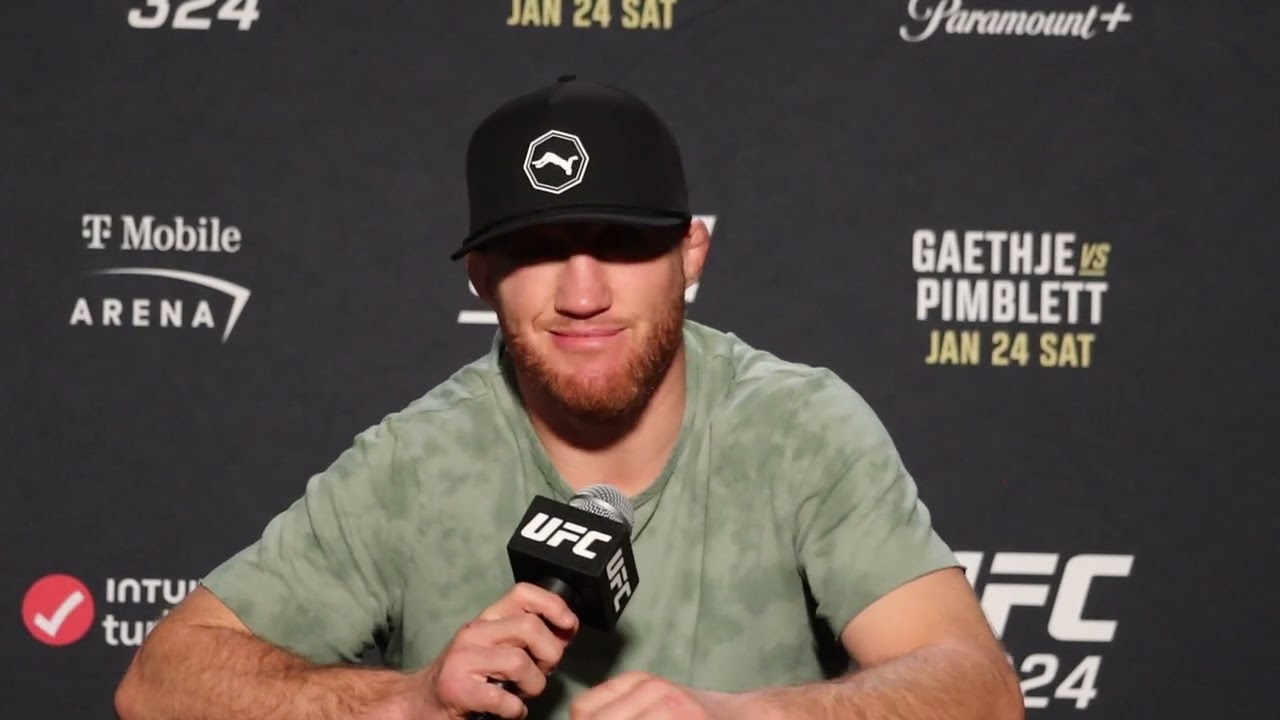 UFC 324's Justin Gaethje clarifies retirement statement - 'When did I say that?'