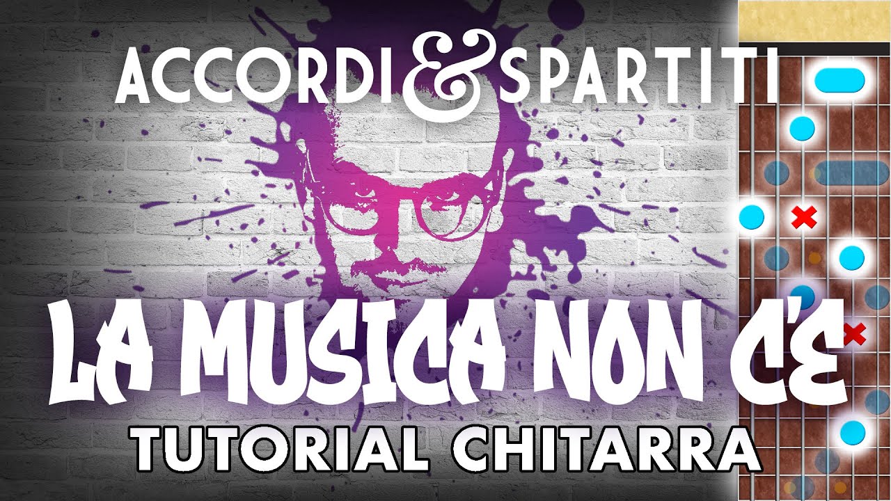 LA MUSICA NON C'È Tutorial Chitarra - Coez