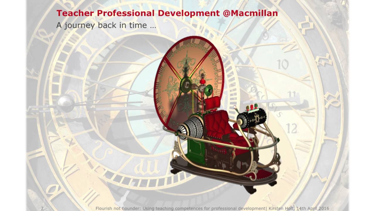 Kirsten Holt: using teaching competences for professional development