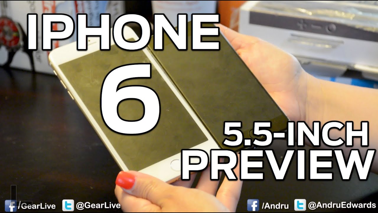 iPhone 6 Plus Preview: The huge 5.5-inch iPhone 6 model!