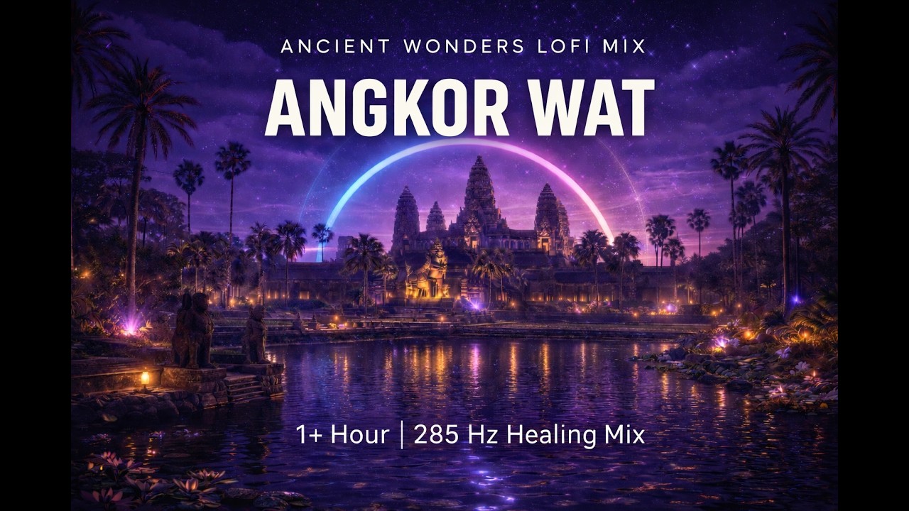 Ancient Wonders LoFi Mix: Angkor Wat | 285 Hz Healing Frequency