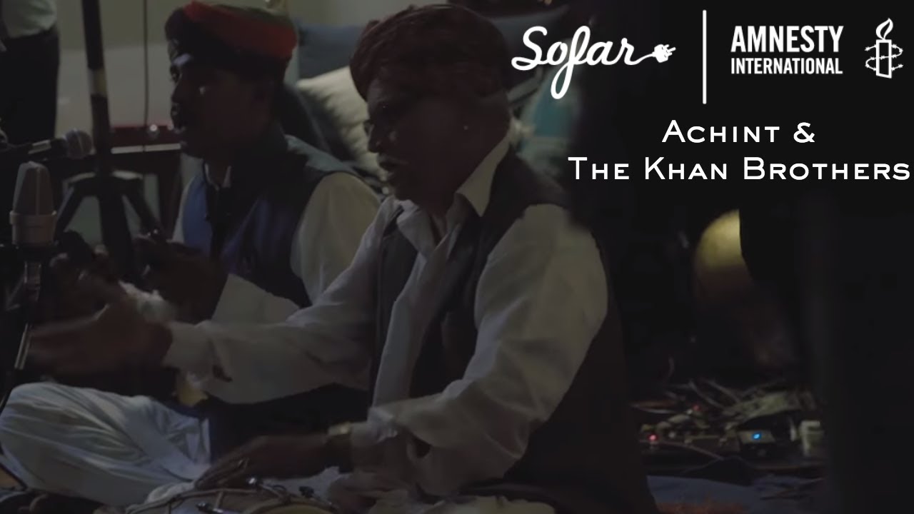Achint & The Khan Brothers - Manihara | Sofar Bombay - GIVE A HOME 2017