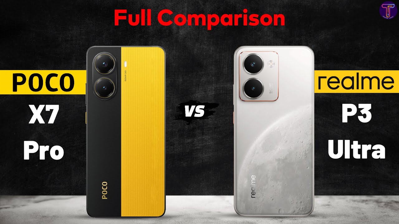 POCO X7 Pro vs realme P3 Ultra : Full Comparison⚡Which One Is Better?