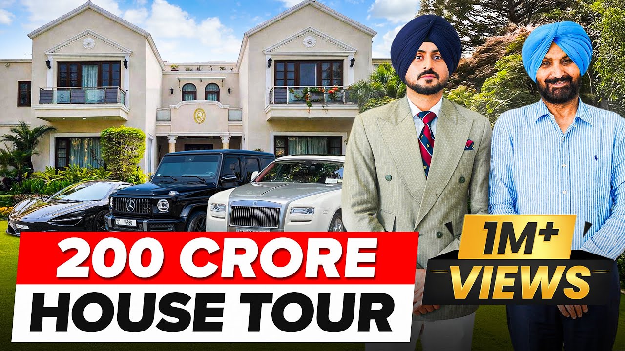 House Tour with Ranjit Gill (Gillco Group) | Luxury lifestyle | Sardar&rsquo;s Take 