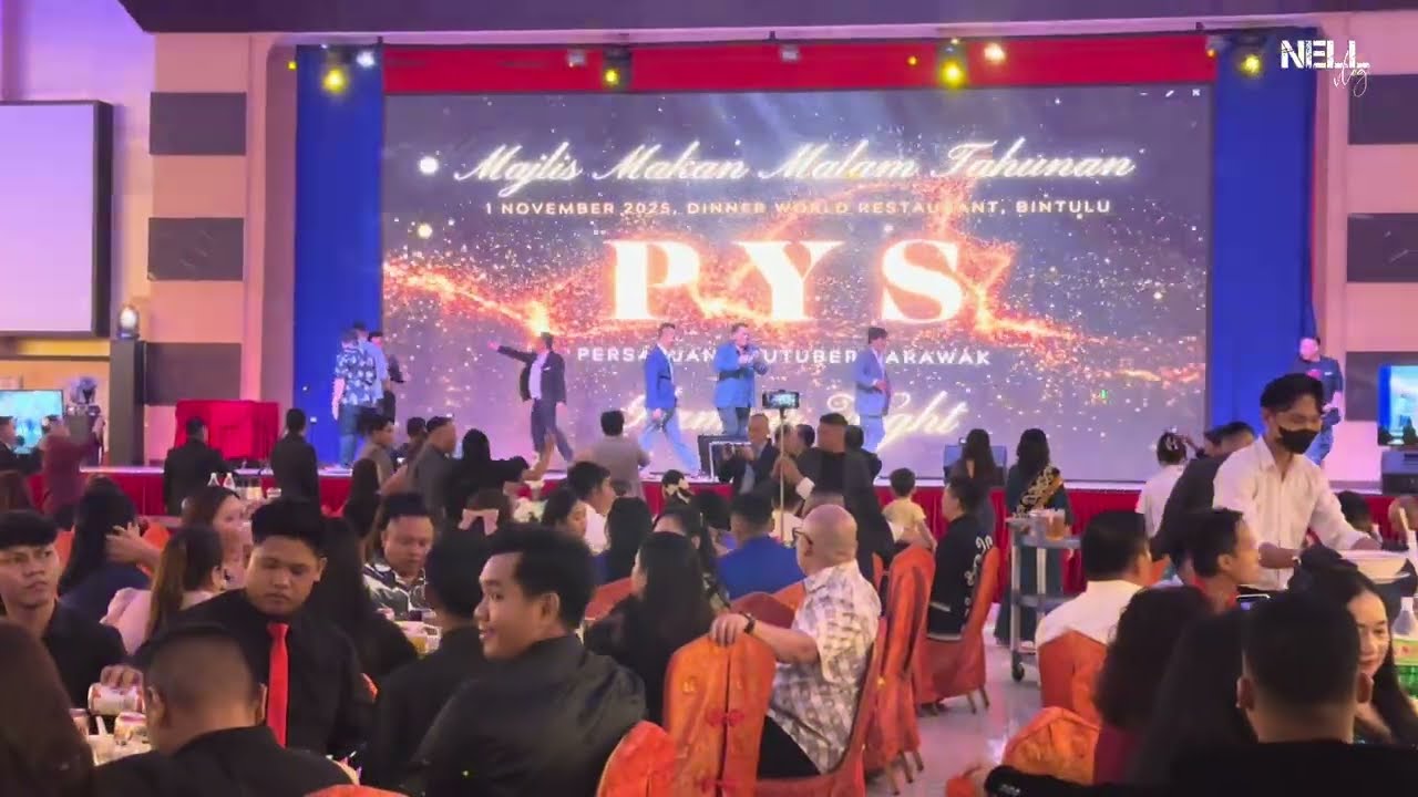 Meriahnya Majlis Makan Malam Persatuan Youtuber Sarawak 2025 kali ke-3 