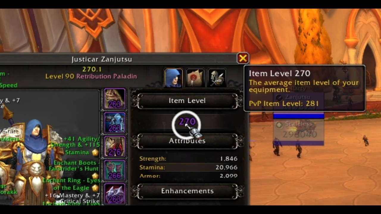 Keystone Hero: Seat of the Triumvirate + Blood Knight's Warblade (Radiance Crafted) Item Level 270