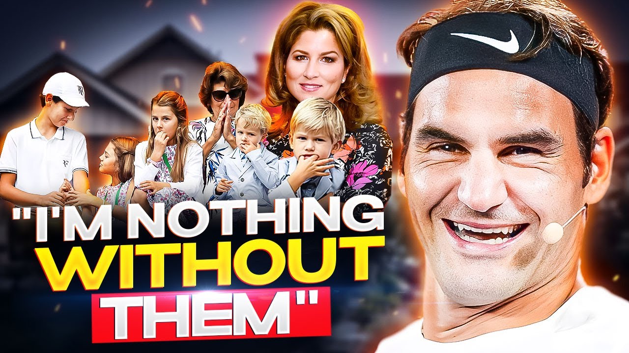Roger Federer's FAMILY LIFE Off the Court: Rare Footage and Photos!