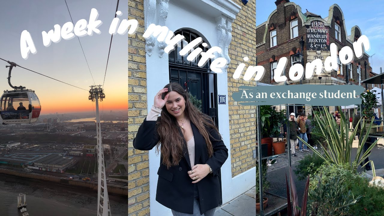 First English vlog! 🇬🇧 A week in my life as an exchange student // London vlog #5