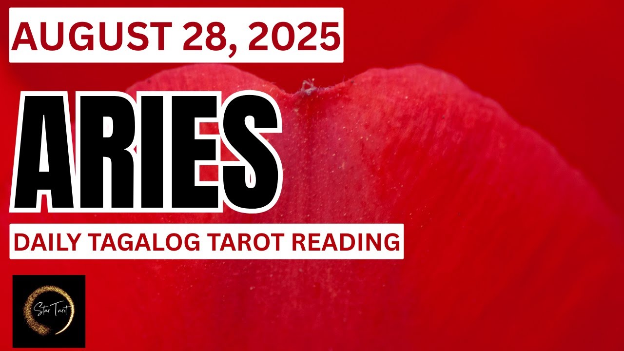 ARIES AUGUST 28, 2025🔮DAILY TAROT READING