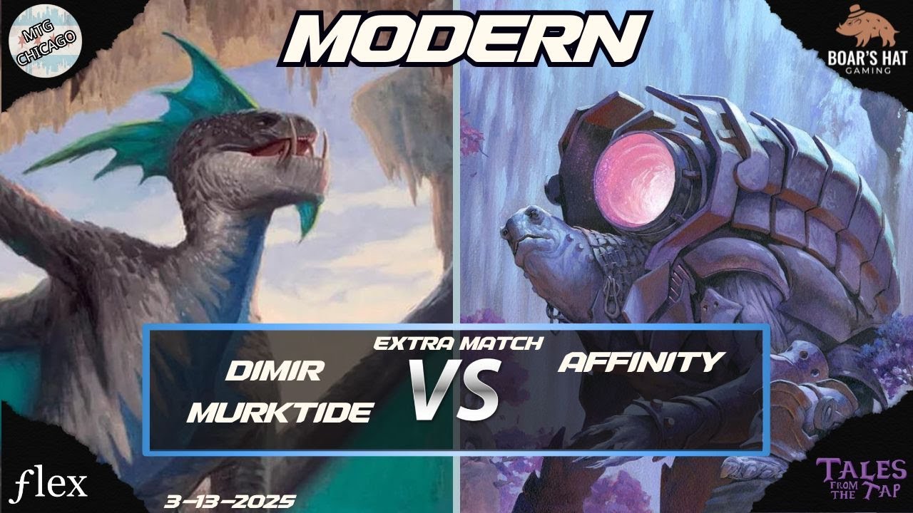 Dimir Murktide VS Affinity Extra Round